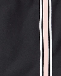 Girls Knit Active Skort - Black