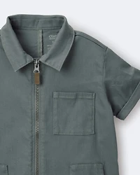 Toddler Day Out™ Cropped Jumpsuit - Green