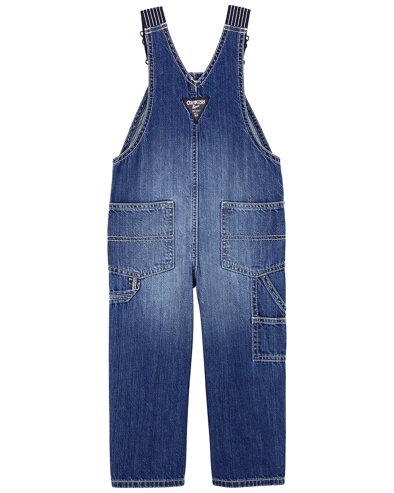 Toddler Classic OshKosh Overalls: Removed Patch Remix