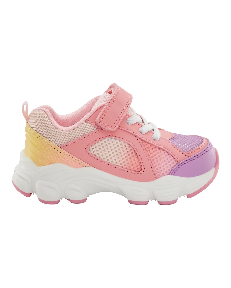 Toddler Girl Athletic Sneakers - Multicolour