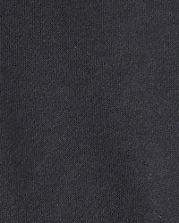 Baby Boy Solid Fleece Quarter Zip Sweatshirt - Black