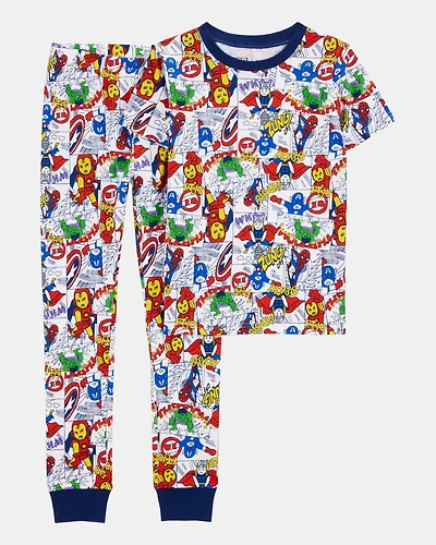 Boys MARVEL© Snug Fit Cotton 2-Piece Pyjamas
