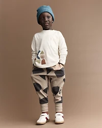 Toddler City Park™ Jogger Pant with Shapes - Khaki