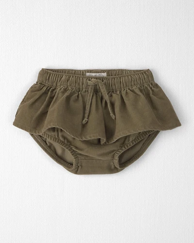 Baby Girl Organic Cotton Corduroy Skirt