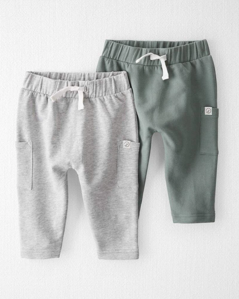 Baby 2-Pack Organic Cotton Pants
