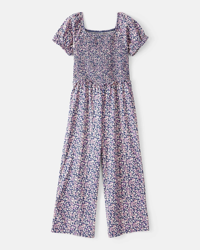 Kid Floral Jumpsuit