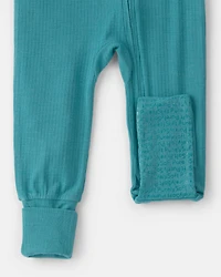 Baby PurelySoft Snug Fit 1-Piece Pyjama - Blue