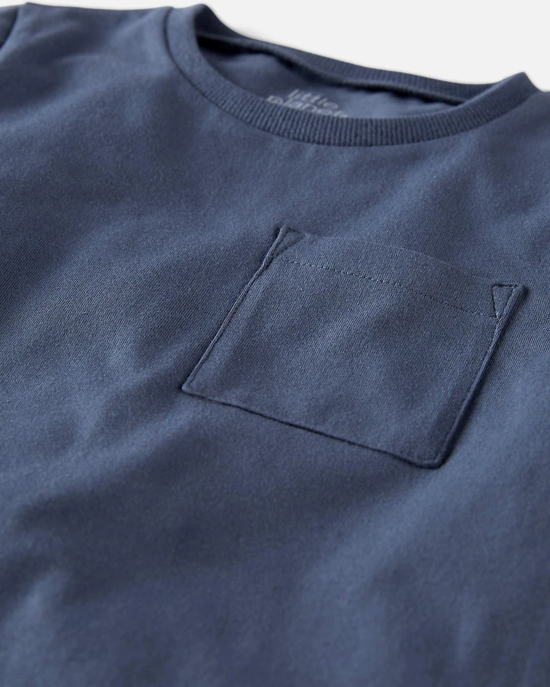 Toddler 3-Pack Organic Cotton Pocket Tees