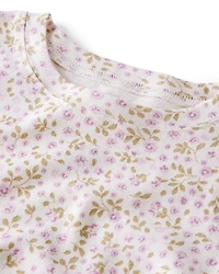 Kid Organic Cotton Pyjamas Enchanted Floral Print