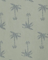 Boys Palm Tree Cotton-Blend - Green