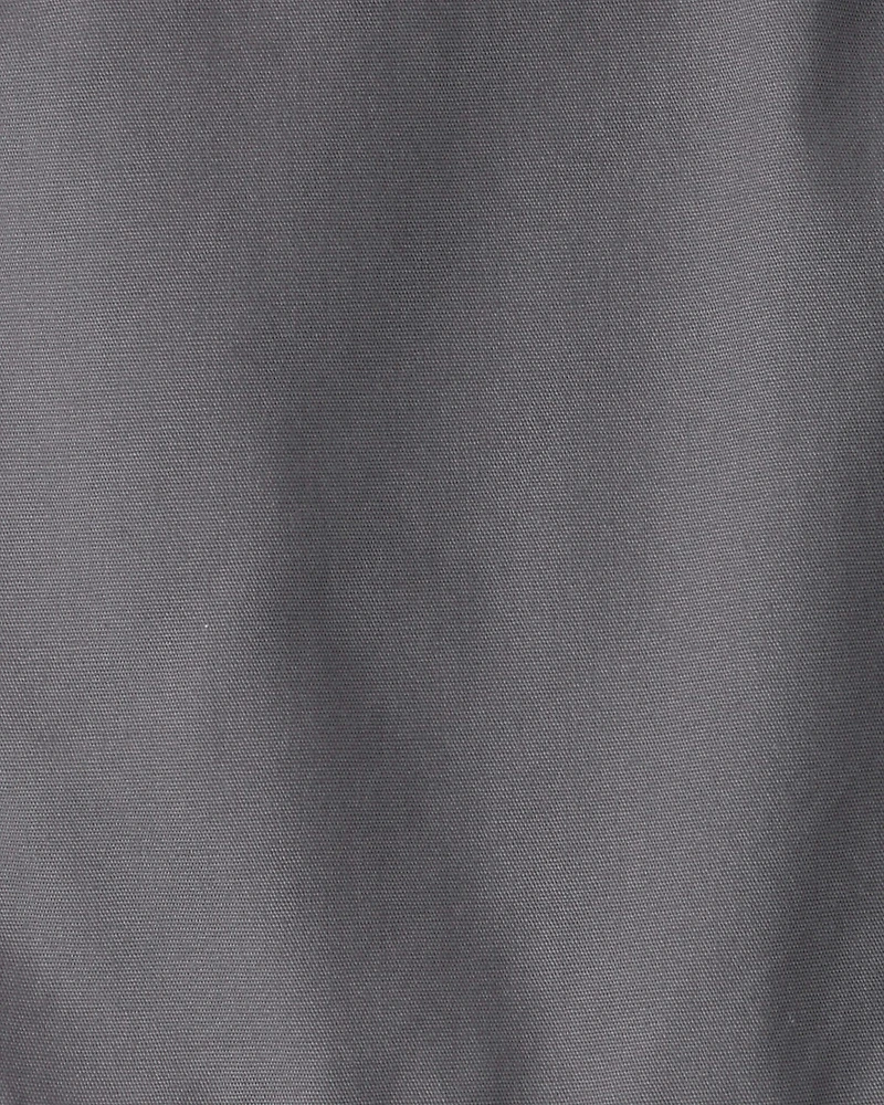 Boys Canvas Shorts - Grey