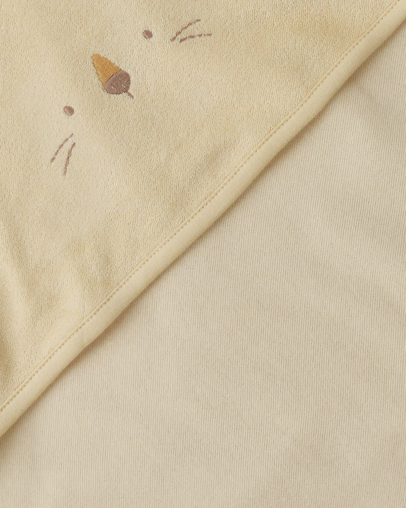 Baby 2-Pack Lion Terry Towels - Yellow