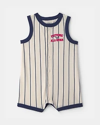 Baby Boy 'Future All-Star' Baseball Romper