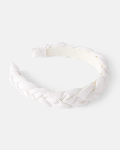 Toddler Girl Braided Headband - Ivory