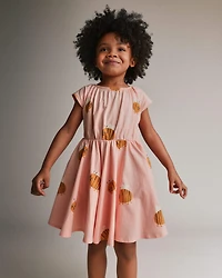 Toddler Girl Avenue Twirl™ Dress Bee Print - Light Pink