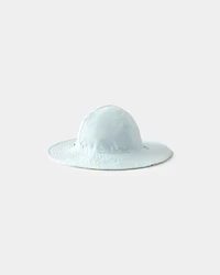 Baby Girl Reversible Lemon Swim Hat - Blue