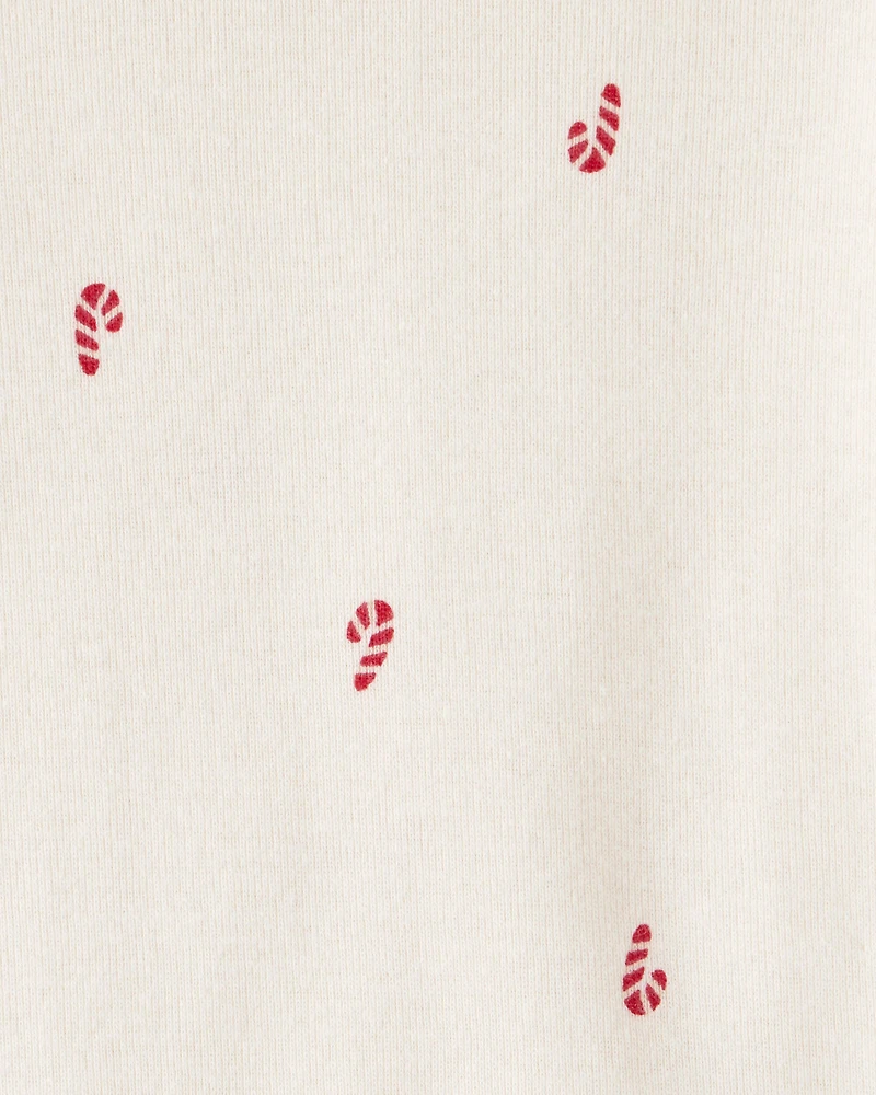 Baby Boy 4-Pack Christmas Print Long-Sleeve Multipack Bodysuits - White/Green