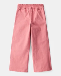 Kid Twill Wide Leg Pants