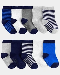 Baby Boy 10-Pack Socks