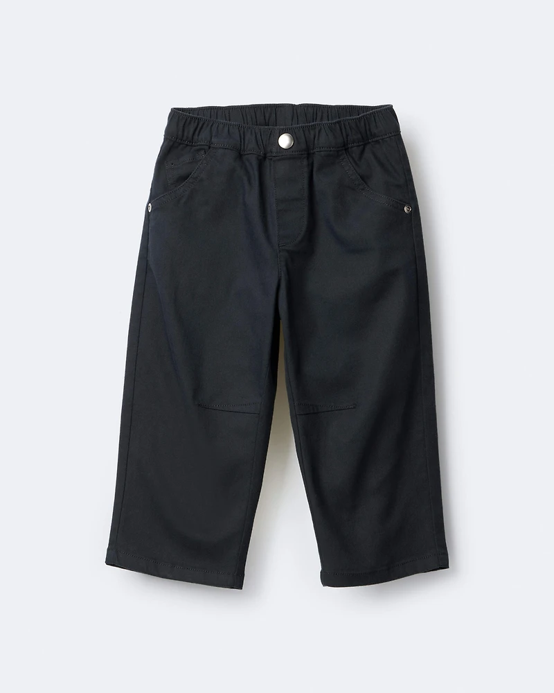 Toddler Barrel Pant - Black