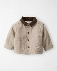 Baby Organic Cotton Twill Barn Jacket