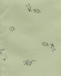 Baby Boy 2-Piece Tee & Shortall Set - Olive