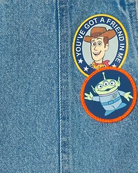 Toddler 2-Piece Pixar© Toy Story Denim Overall Set - Medium Wash