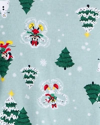 Toddler Disney© Mickey Mouse 100% Cotton Long-Sleeve Snug Fit 2-Piece Pyjamas - Blue