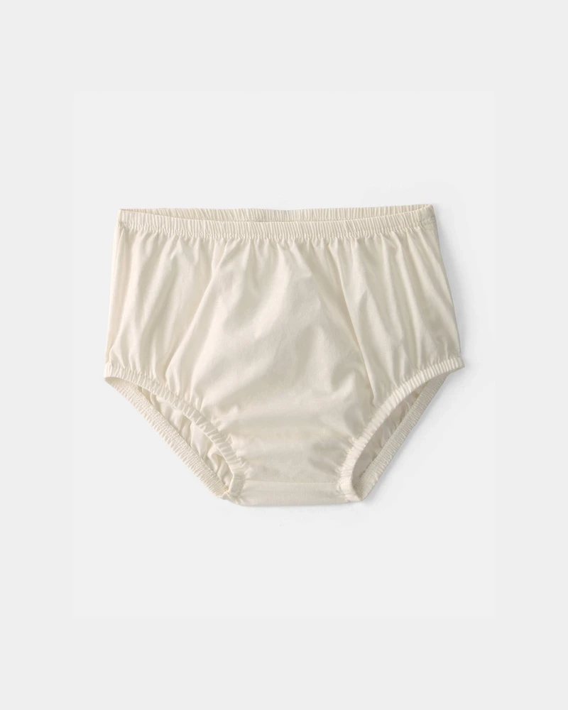 Baby Girl Striped Tiered Dress - Green