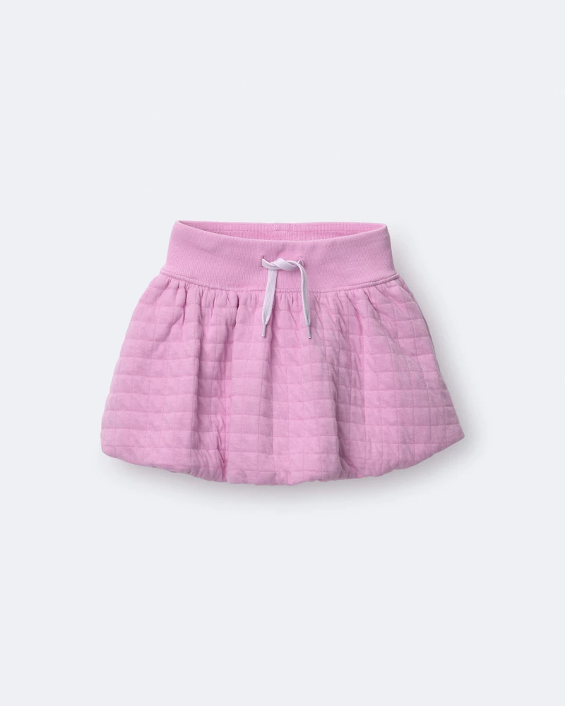 Toddler Girl Bubble Skirt - Lilac