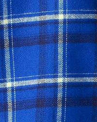 Toddler Boy Plaid Button-Down Shirt - Blue