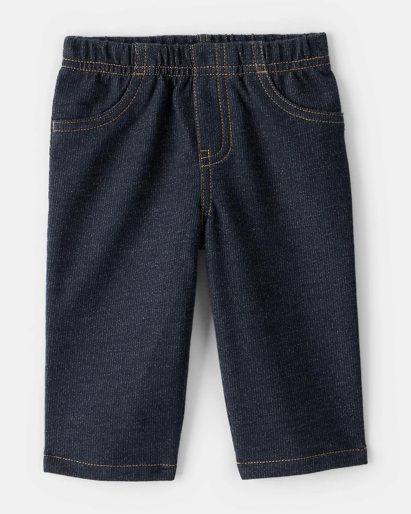 Baby Girl 3-Piece Aztec Sherpa Cardigan Outfit Set