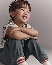 Toddler Boy Jogger Pant - Olive