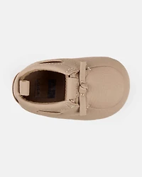 Baby Moccasin Shoes - Brown