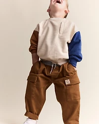 Toddler Boy Cargo Pant - Cinnamon