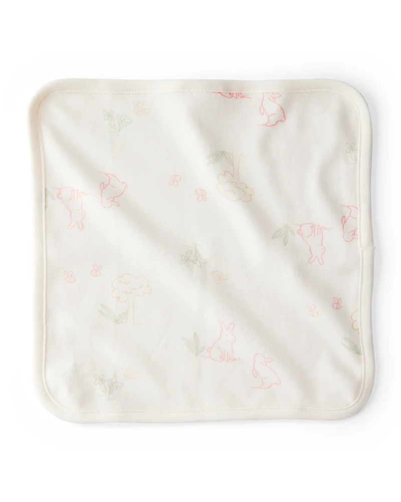 Baby Girl 6-Pack Wash Cloths