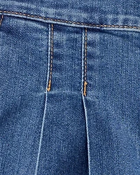 Kid Denim Wide Leg Pants