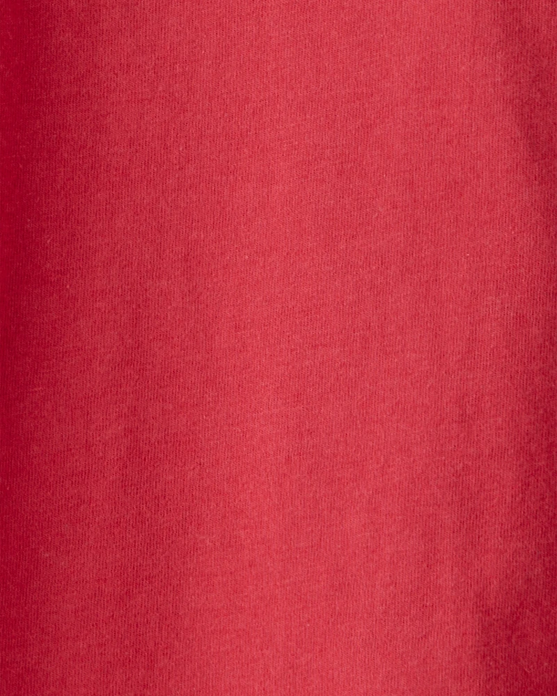 Toddler Boy Hooded Top - Red