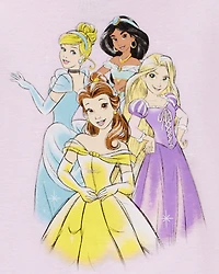 Toddler Girl Disney Princesses Snug Fit 2-Piece Pyjamas - Purple