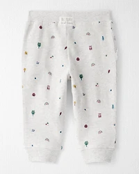 Baby 2-Piece Organic Cotton Waffle Knit Set Icon Print