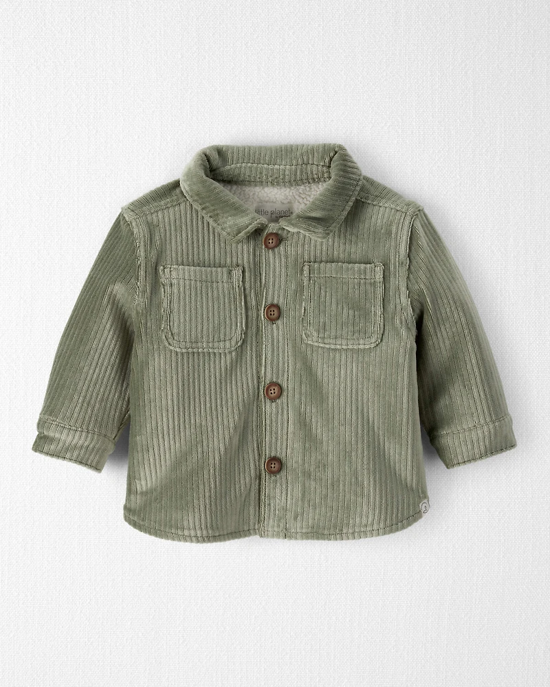 Baby Boy Recycled Velour Jacket