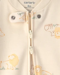 Baby Lion Snug Fit Sleeper - Ivory