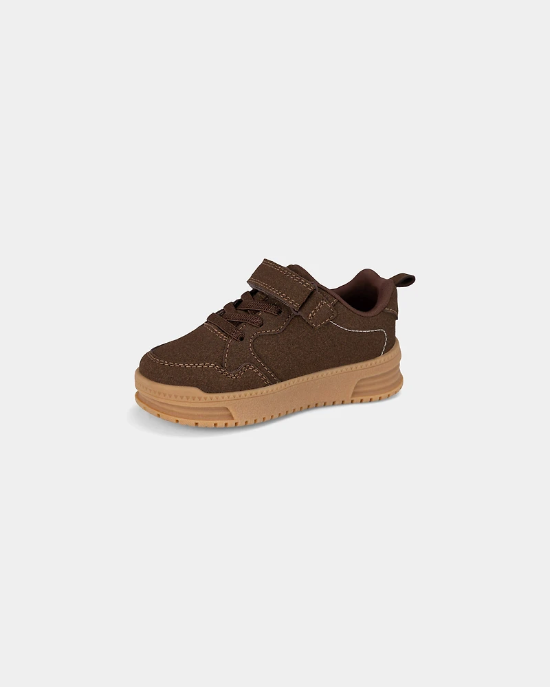 Toddler Boy Casual Sneaker - Chocolate