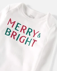 Baby Organic Cotton 2-Piece Merry and Bright Set