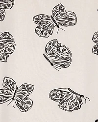 Kid 4-Piece Butterfly 100% Snug Fit Cotton Pyjamas