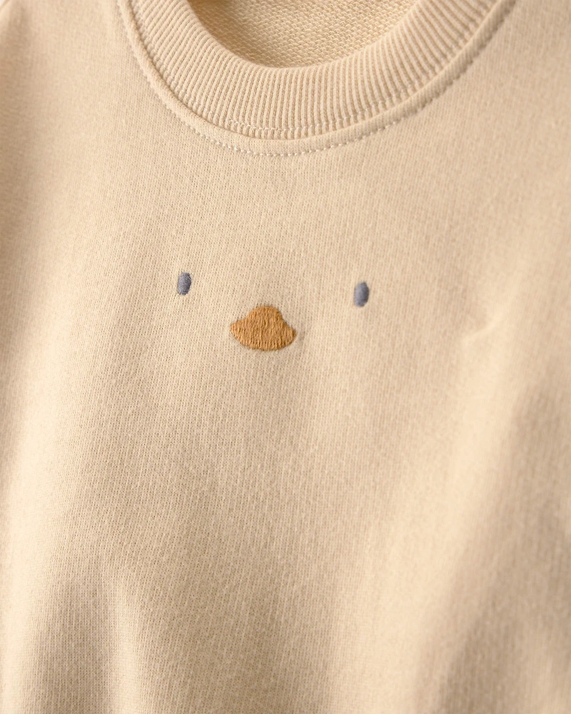 Baby Chick Bubble Romper & Hat Set - Yellow