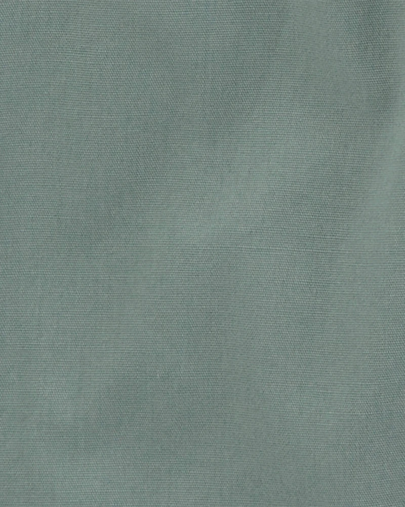 Baby Plaid Lined Lightweight Canvas Overalls