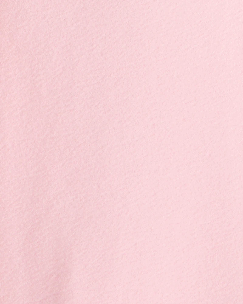 Girls Microfleece Flare Pants - Pink