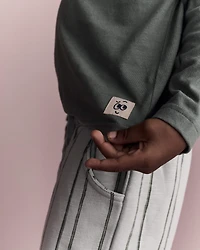 Toddler Boy Chillin' Long-Sleeve Graphic Tee - Olive