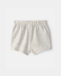 Baby Drawstring Shorts - Grey